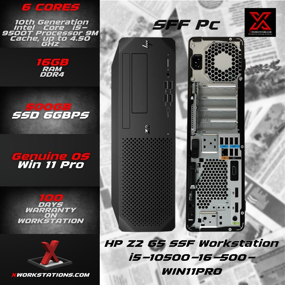 HP Z2 G5 SSF Workstation 10th Generation Intel® Core™